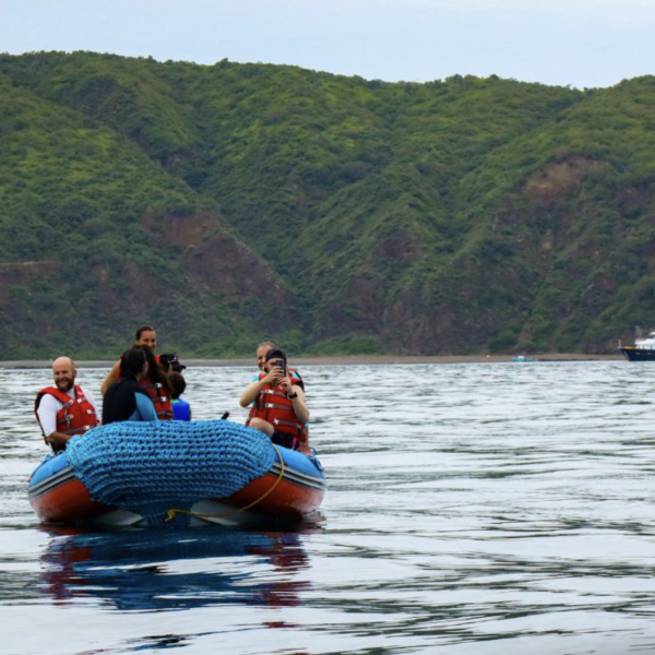 Groups of guest enjoying the afternoon in a lake - 6-Day Ecuador Coastal Experience - Rebecca Adventure Travel